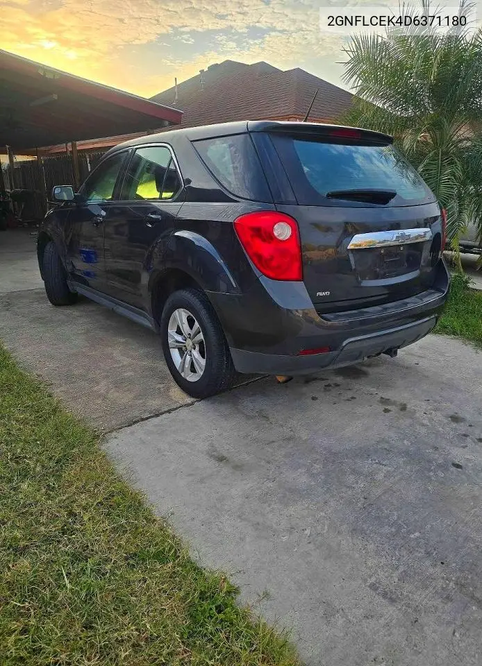 2GNFLCEK4D6371180 2013 Chevrolet Equinox Ls