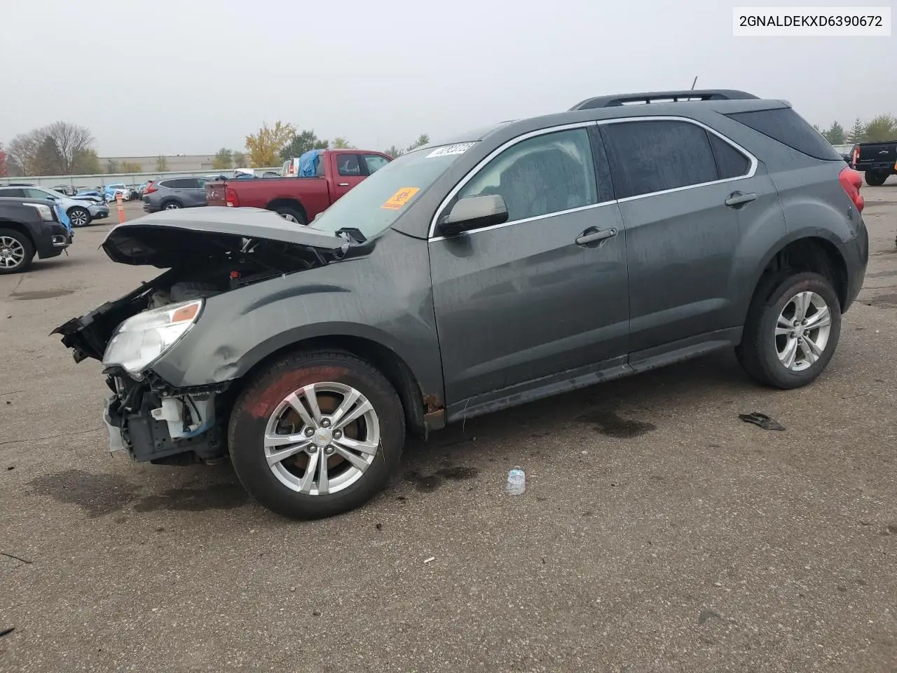 2GNALDEKXD6390672 2013 Chevrolet Equinox Lt