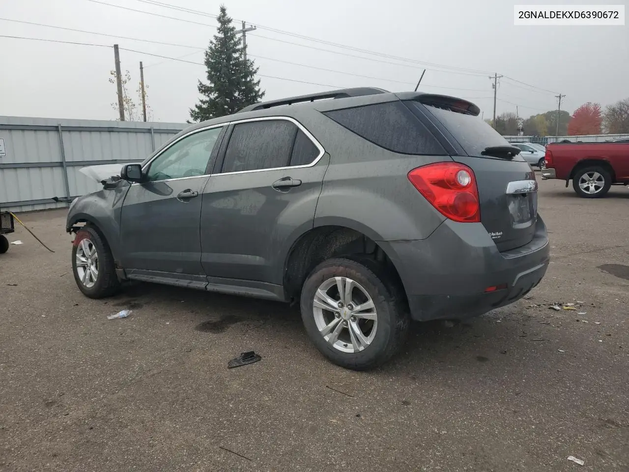 2GNALDEKXD6390672 2013 Chevrolet Equinox Lt