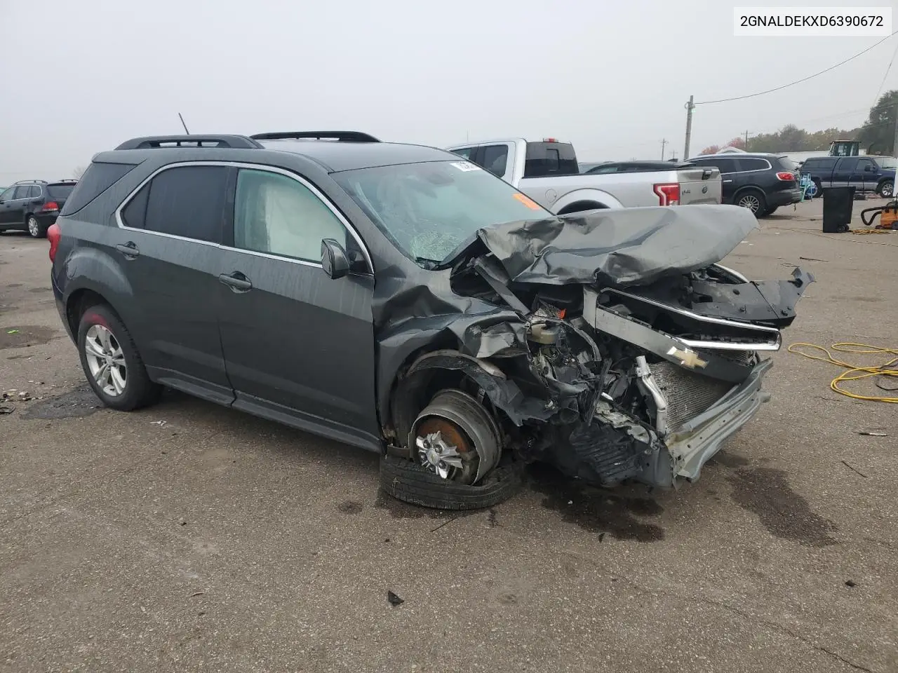 2GNALDEKXD6390672 2013 Chevrolet Equinox Lt