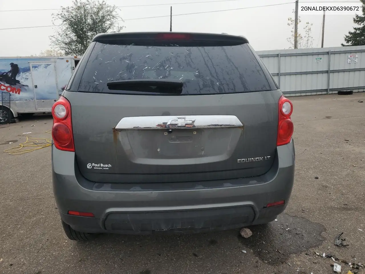 2GNALDEKXD6390672 2013 Chevrolet Equinox Lt