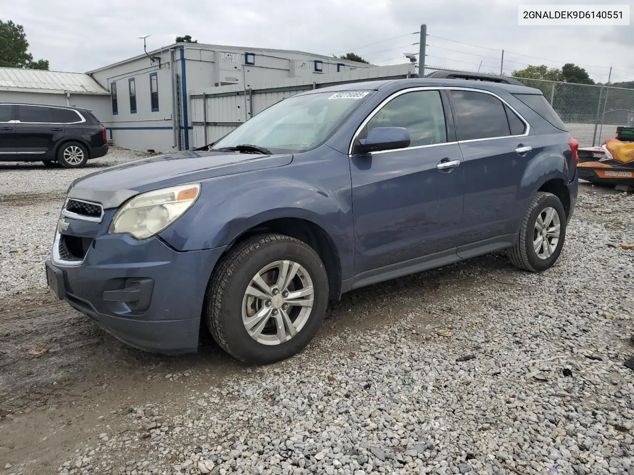 2GNALDEK9D6140551 2013 Chevrolet Equinox Lt