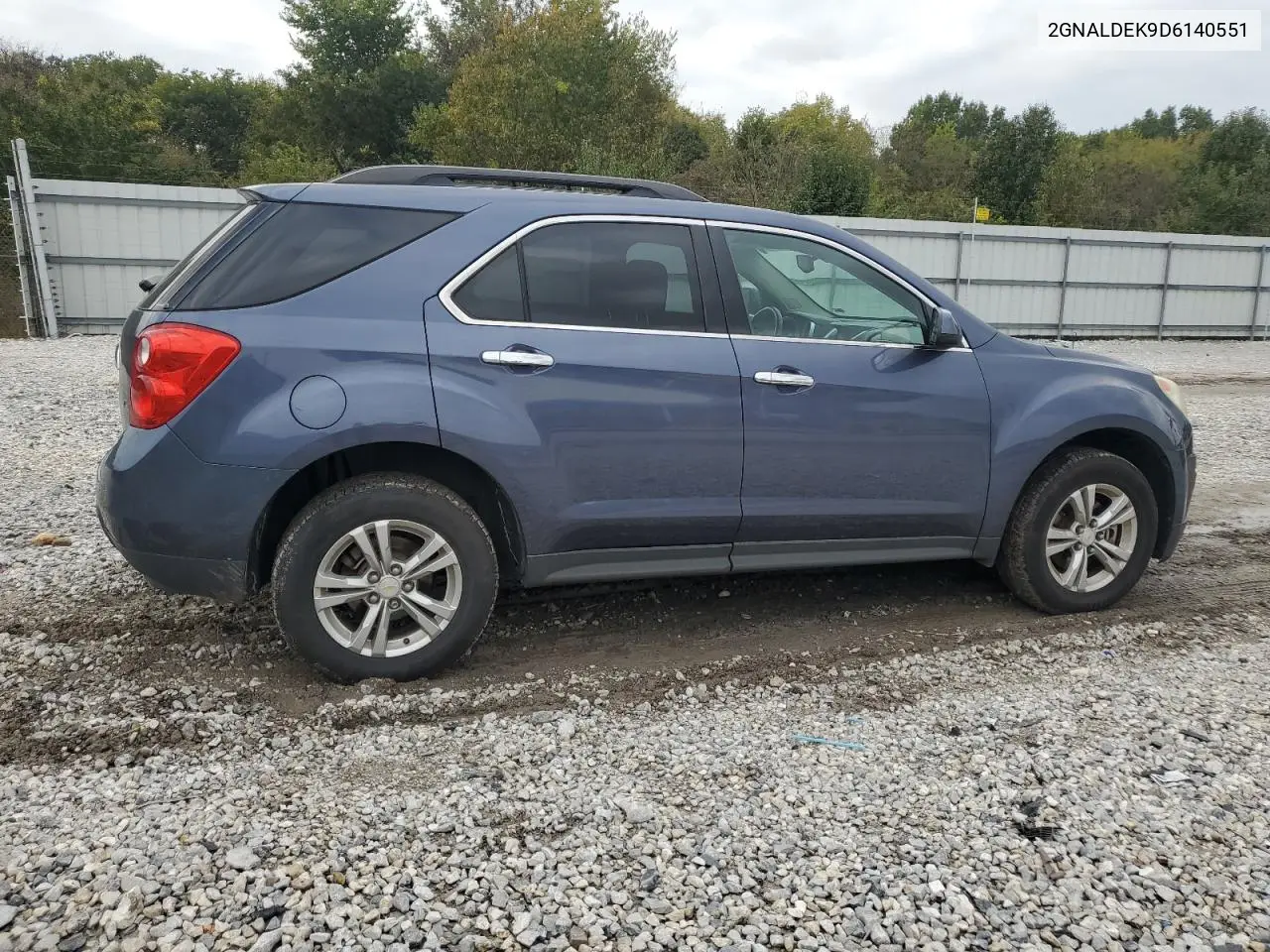 2GNALDEK9D6140551 2013 Chevrolet Equinox Lt