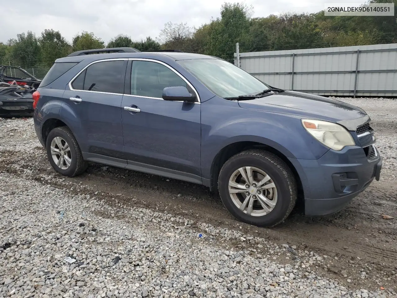 2GNALDEK9D6140551 2013 Chevrolet Equinox Lt