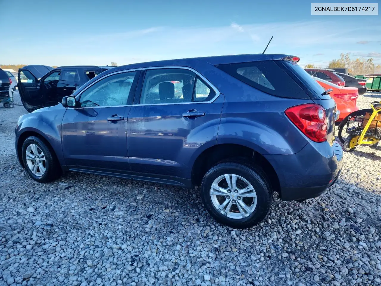 2GNALBEK7D6174217 2013 Chevrolet Equinox Ls