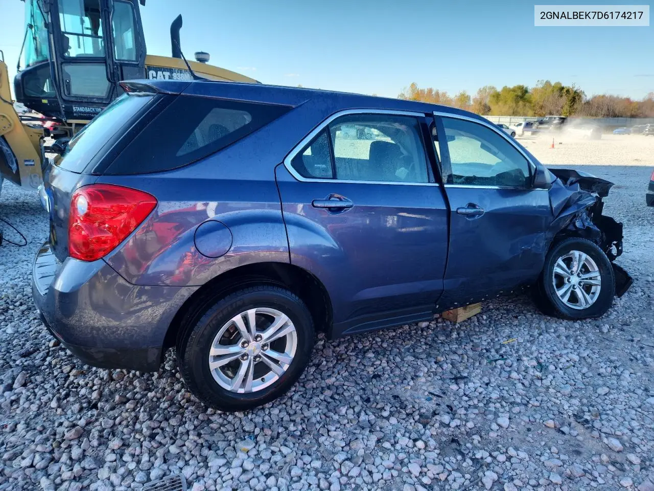 2GNALBEK7D6174217 2013 Chevrolet Equinox Ls