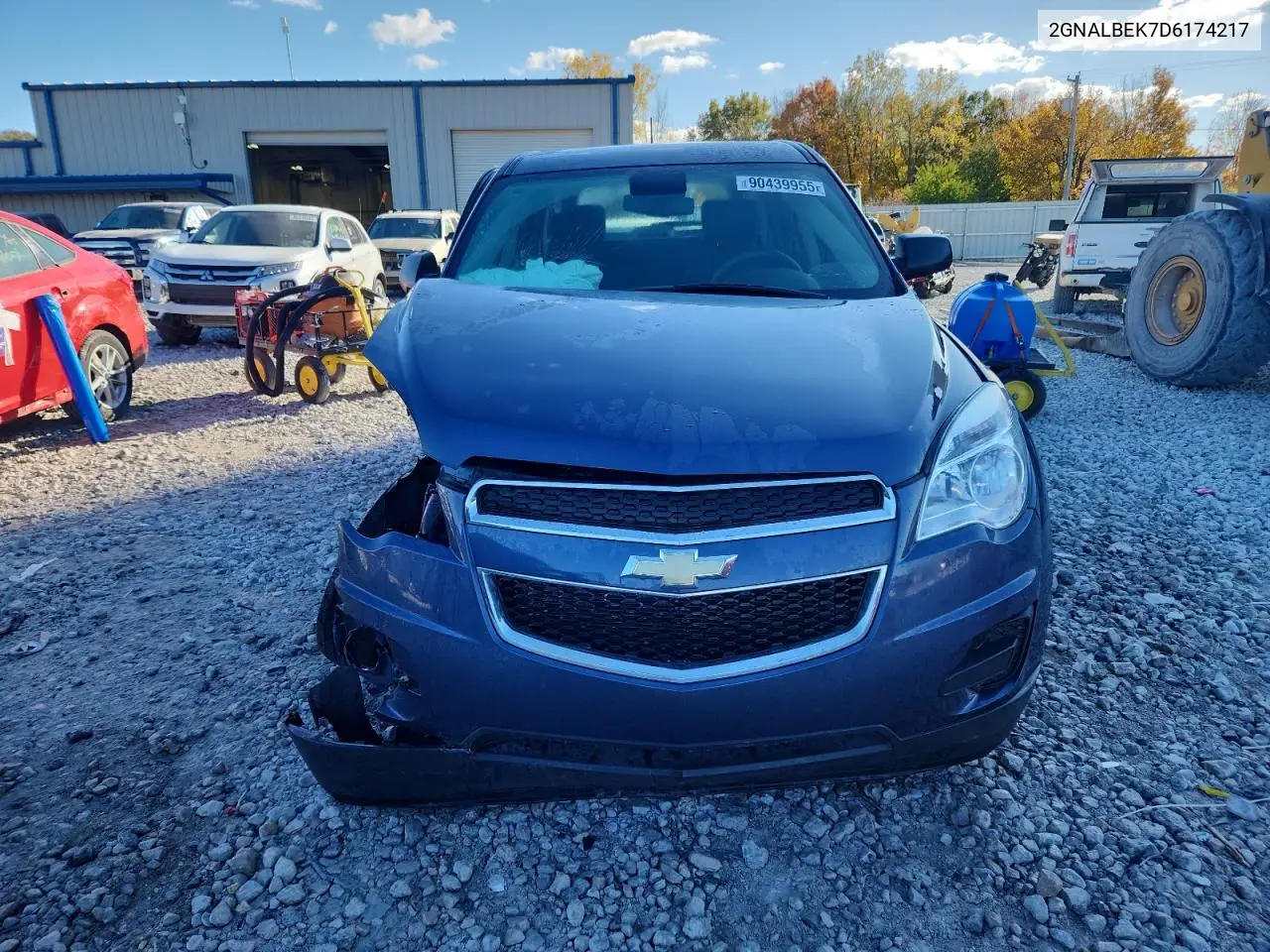 2GNALBEK7D6174217 2013 Chevrolet Equinox Ls