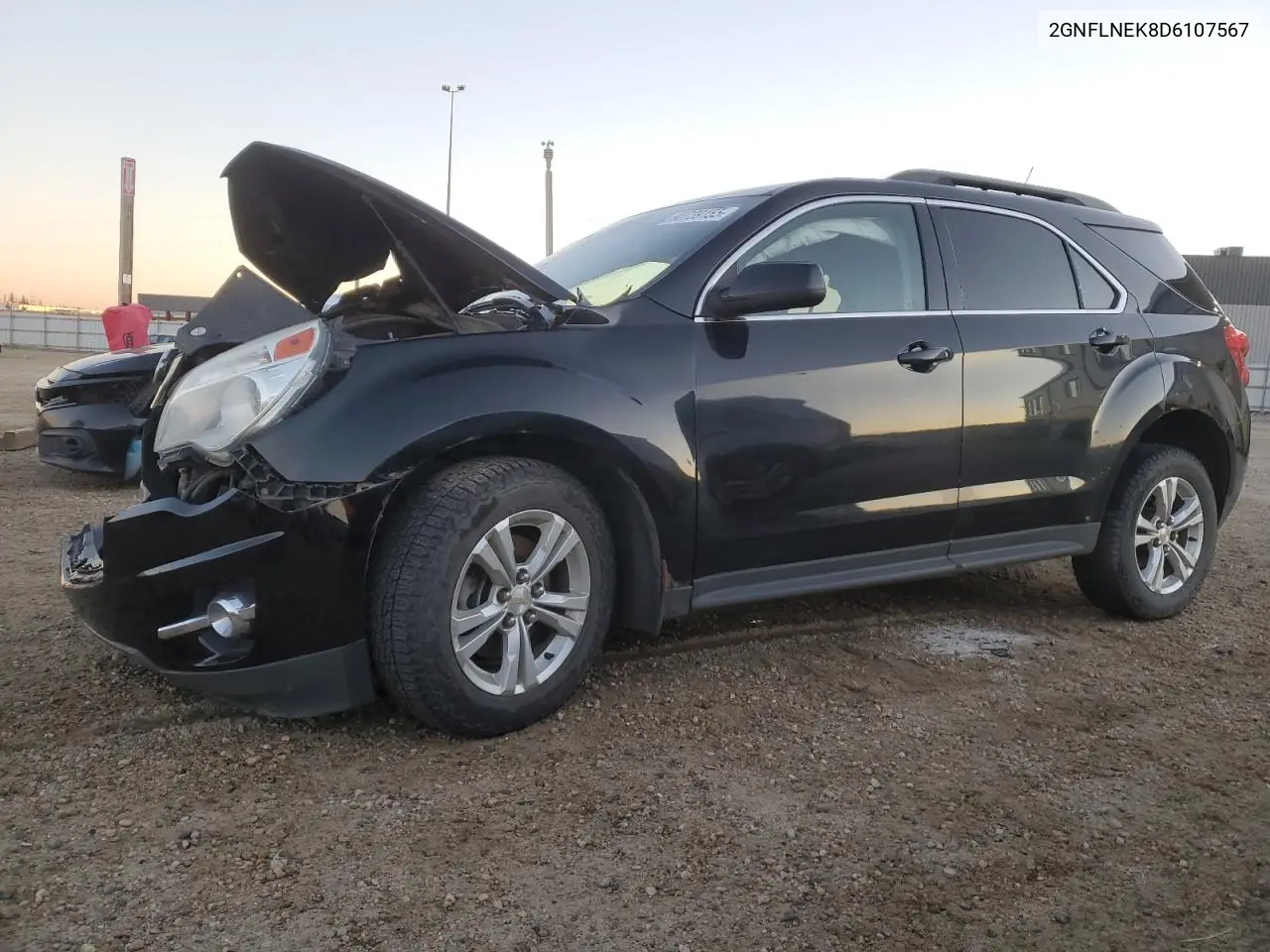 2GNFLNEK8D6107567 2013 Chevrolet Equinox Lt
