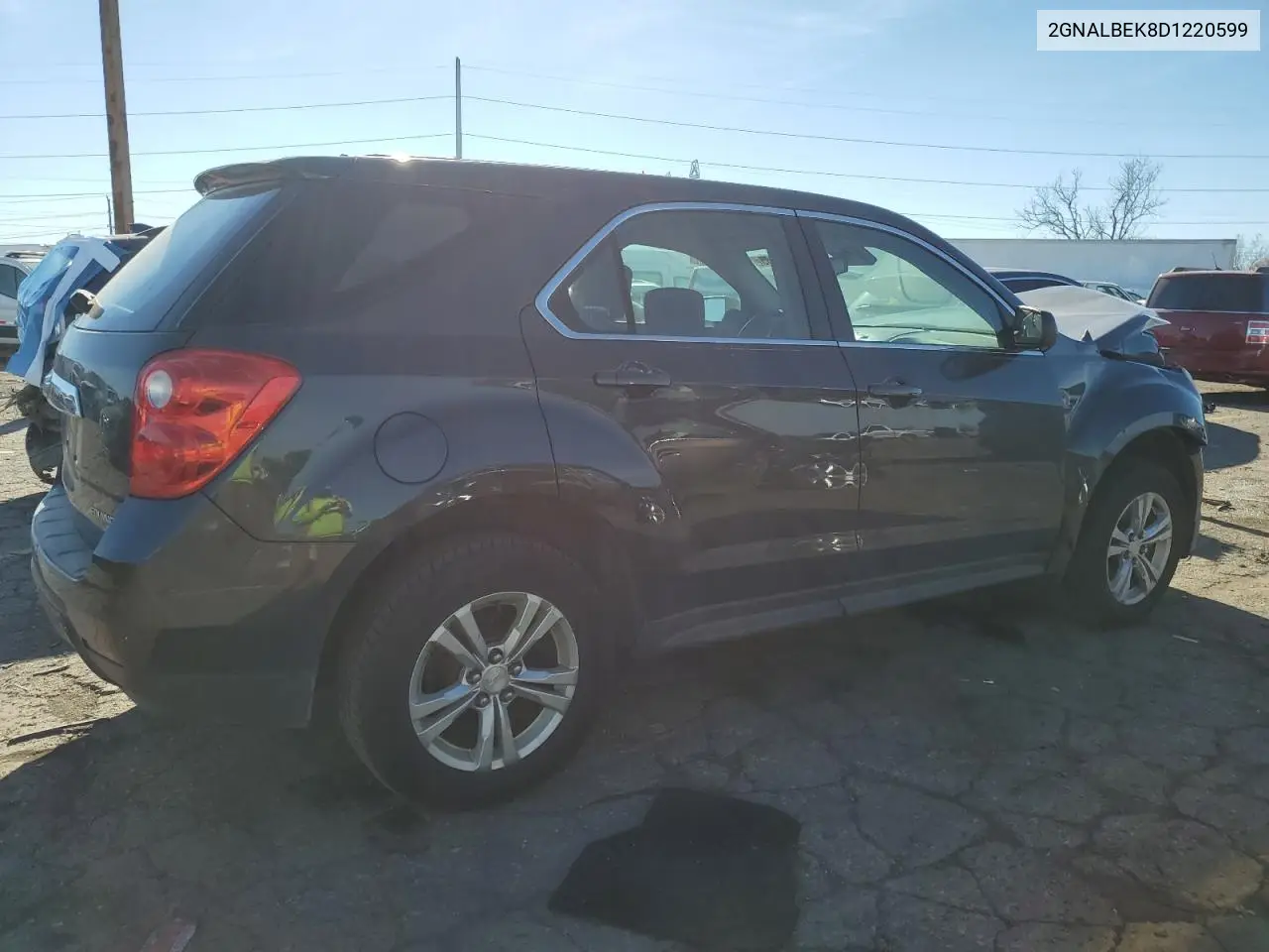 2GNALBEK8D1220599 2013 Chevrolet Equinox Ls