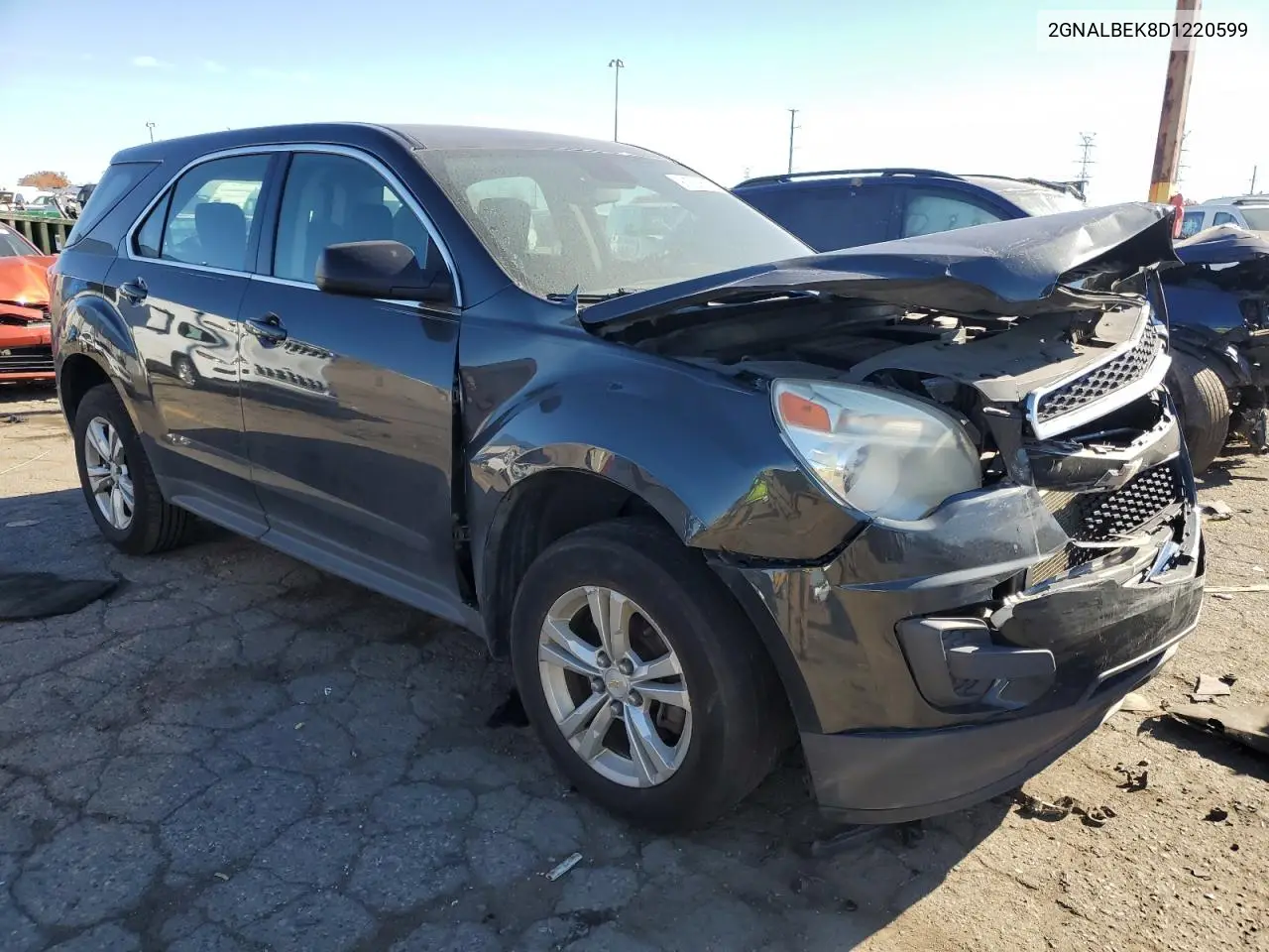 2GNALBEK8D1220599 2013 Chevrolet Equinox Ls