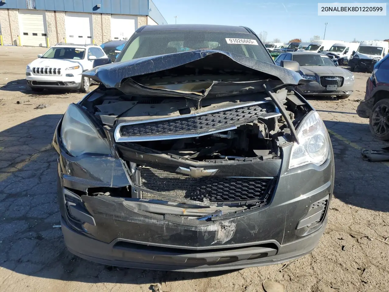 2GNALBEK8D1220599 2013 Chevrolet Equinox Ls