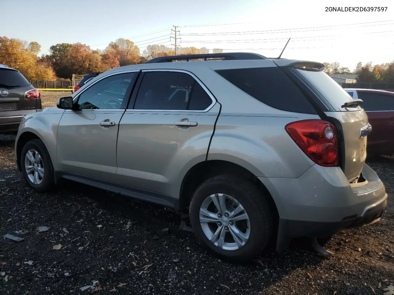 2GNALDEK2D6397597 2013 Chevrolet Equinox Lt