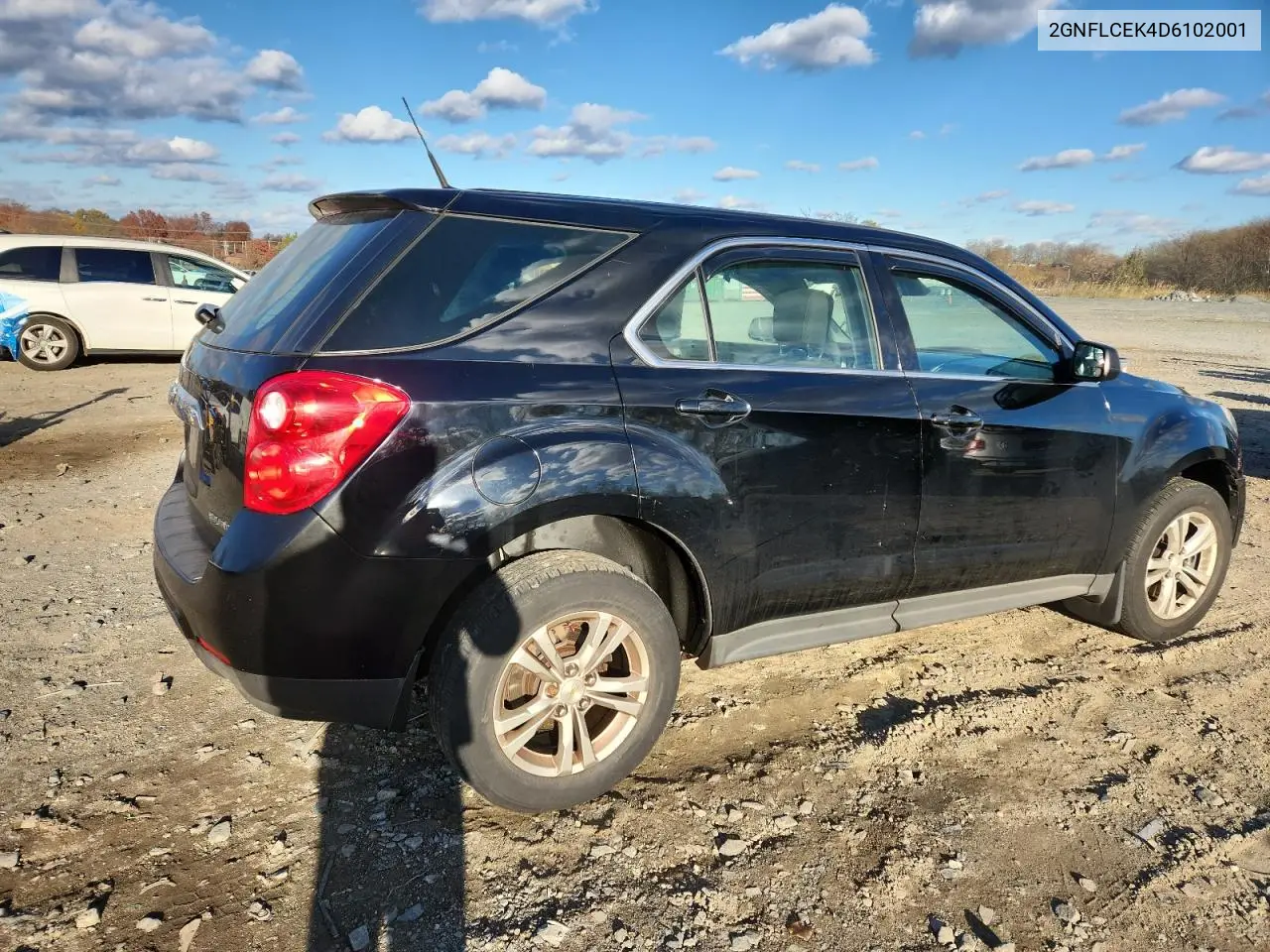 2GNFLCEK4D6102001 2013 Chevrolet Equinox Ls