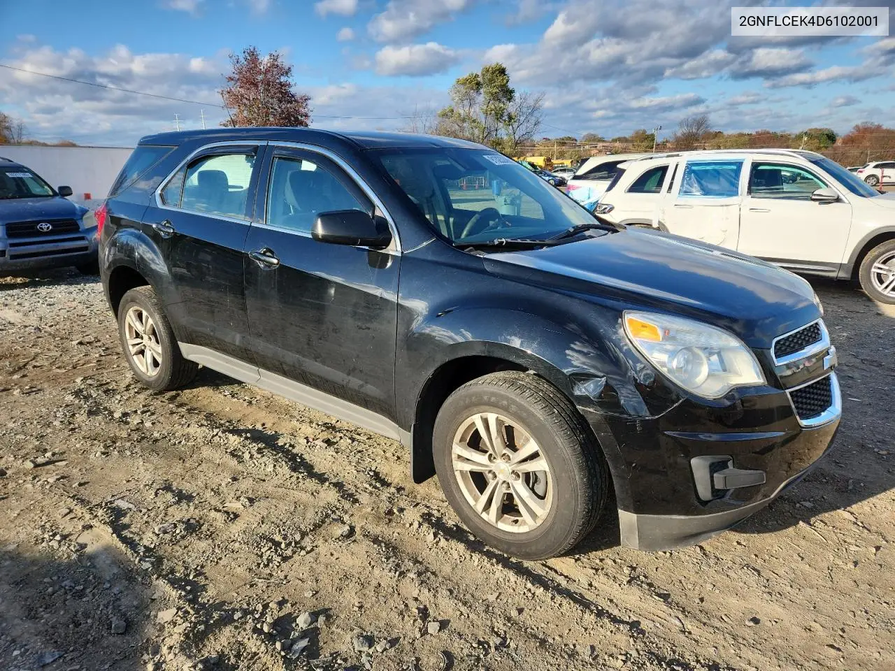 2GNFLCEK4D6102001 2013 Chevrolet Equinox Ls