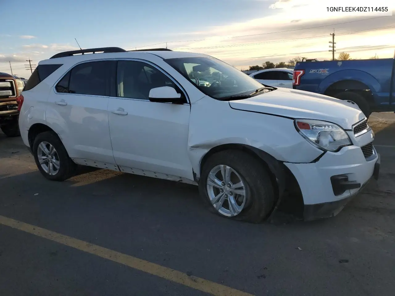 1GNFLEEK4DZ114455 2013 Chevrolet Equinox Lt