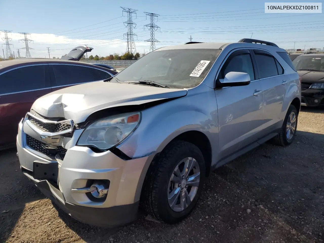 1GNALPEKXDZ100811 2013 Chevrolet Equinox Lt