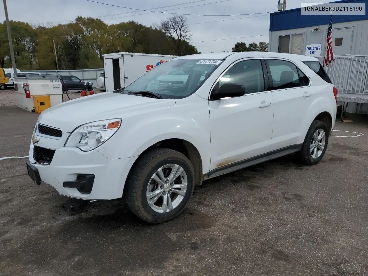 1GNALBEK9DZ115190 2013 Chevrolet Equinox Ls