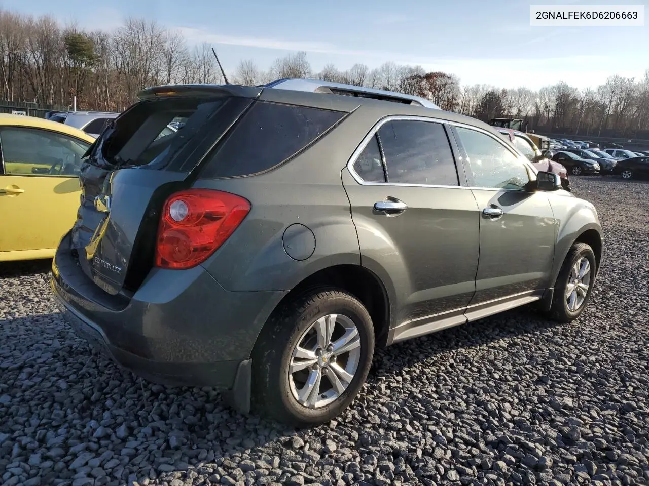 2GNALFEK6D6206663 2013 Chevrolet Equinox Ltz