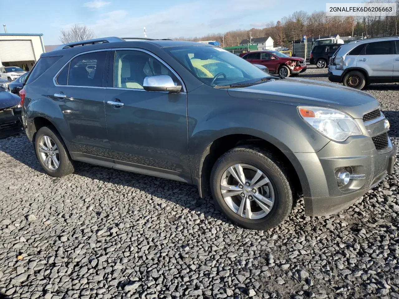 2GNALFEK6D6206663 2013 Chevrolet Equinox Ltz