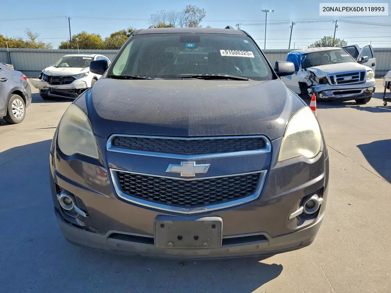 2GNALPEK6D6118993 2013 Chevrolet Equinox Lt