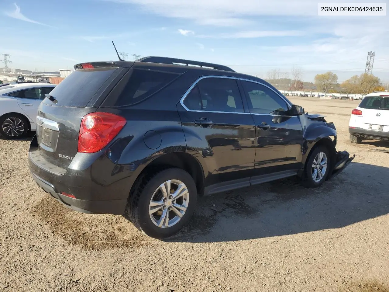 2GNALDEK0D6424635 2013 Chevrolet Equinox Lt