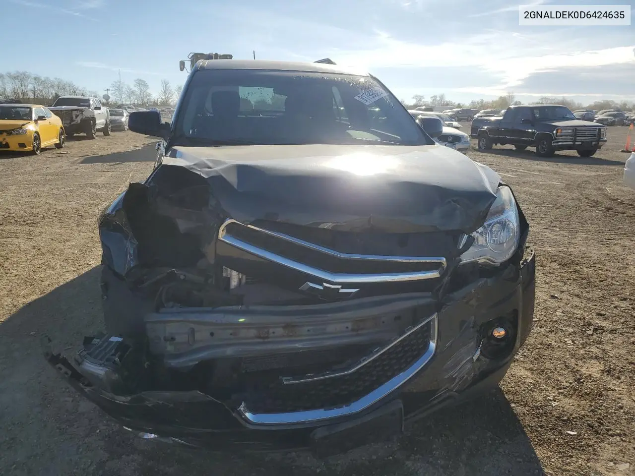 2GNALDEK0D6424635 2013 Chevrolet Equinox Lt