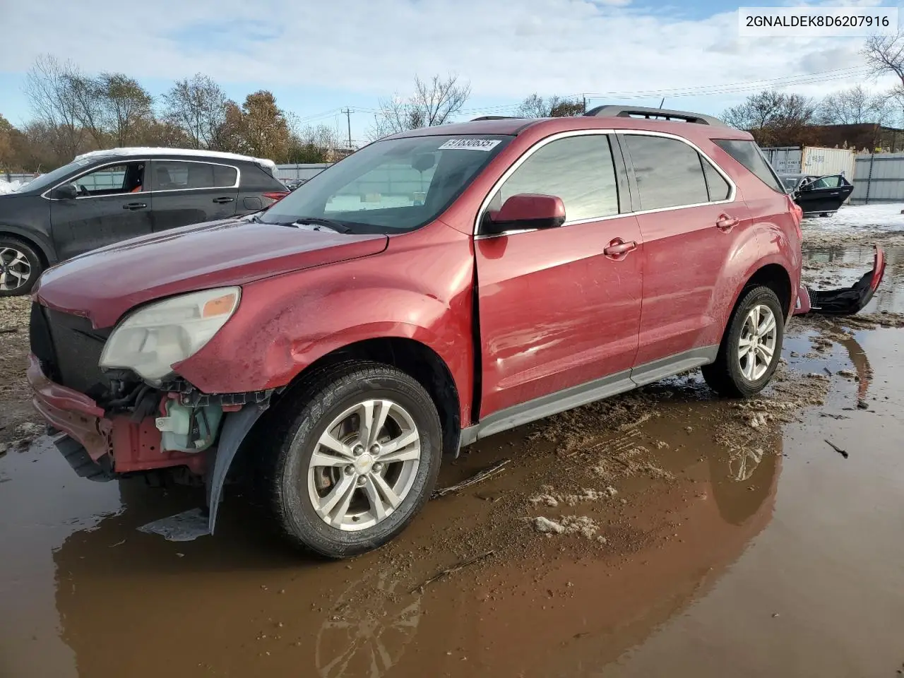 2GNALDEK8D6207916 2013 Chevrolet Equinox Lt