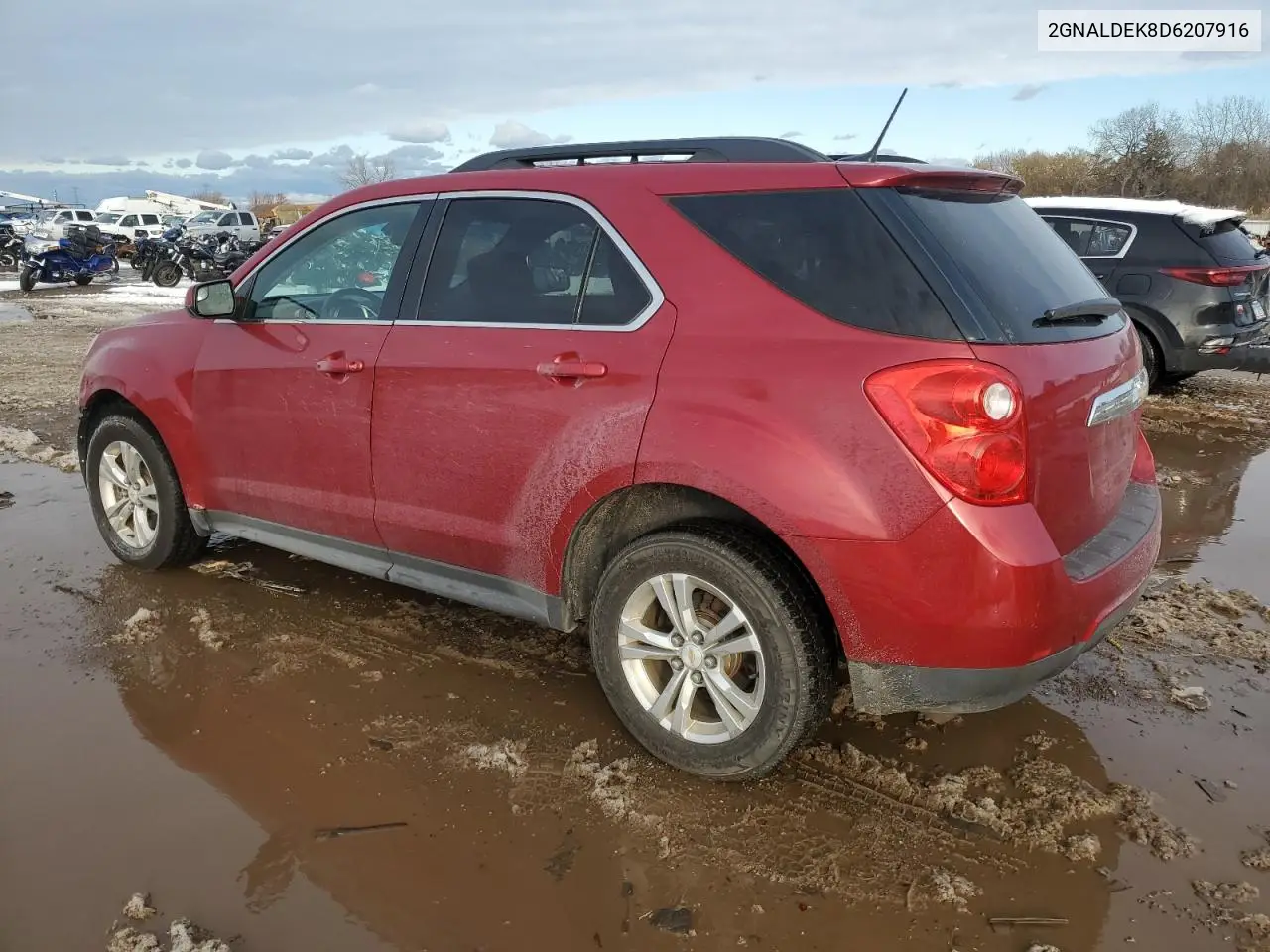 2GNALDEK8D6207916 2013 Chevrolet Equinox Lt