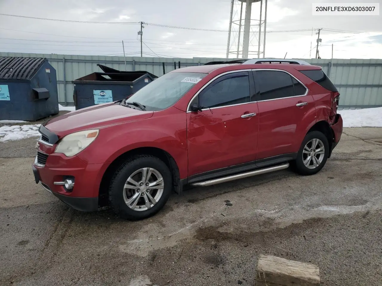 2GNFLFE3XD6303007 2013 Chevrolet Equinox Ltz