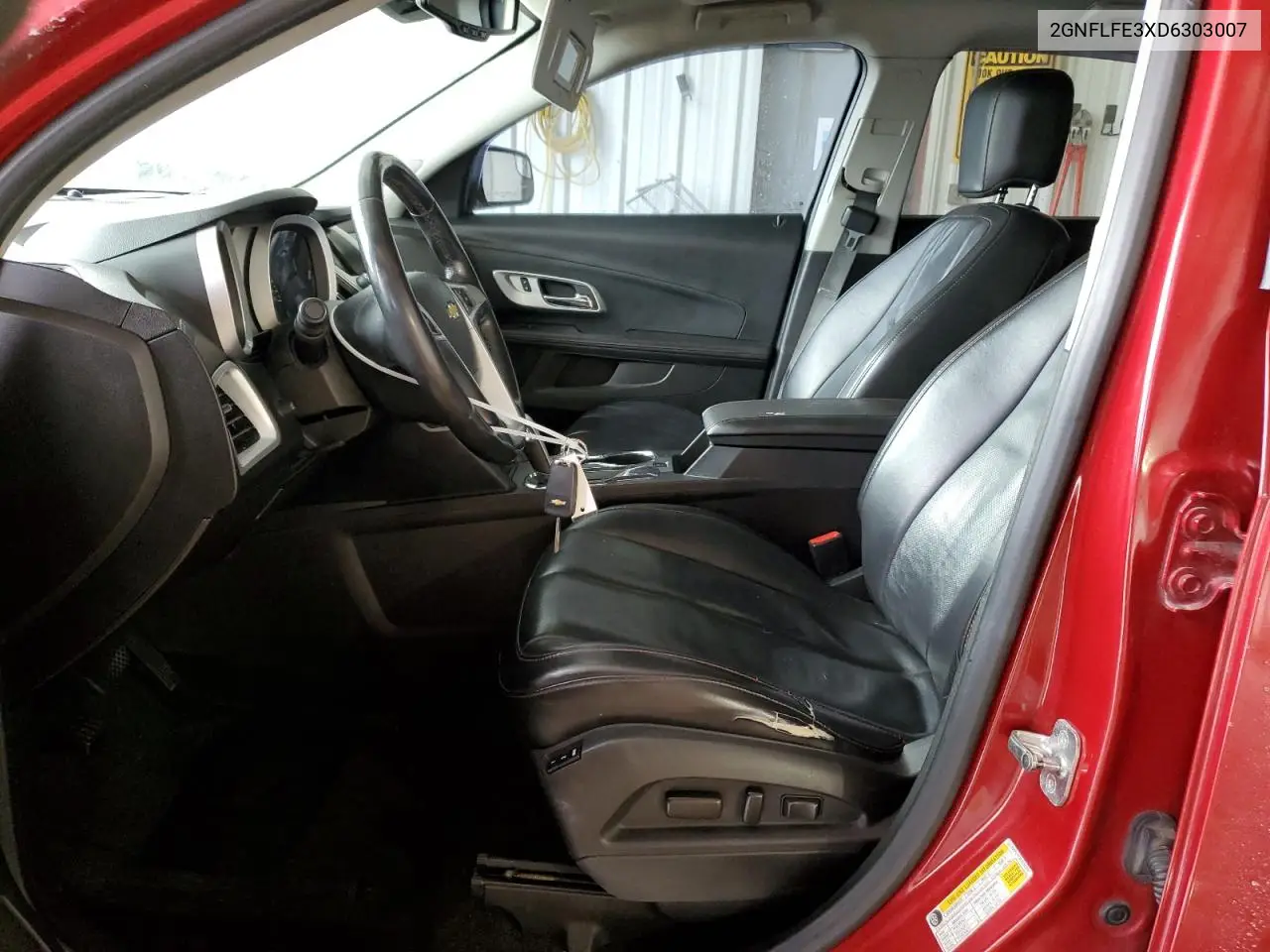 2GNFLFE3XD6303007 2013 Chevrolet Equinox Ltz