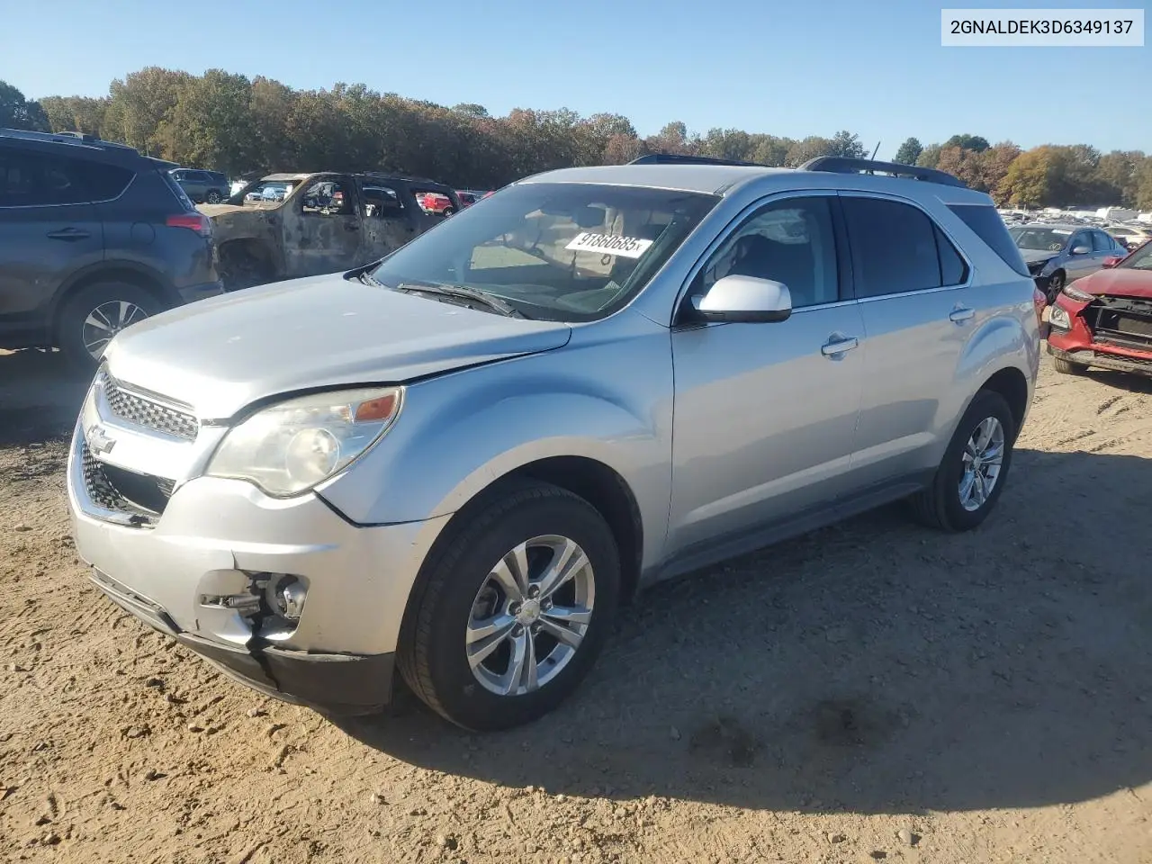 2GNALDEK3D6349137 2013 Chevrolet Equinox Lt