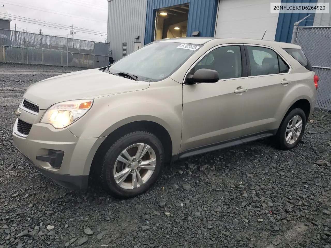 2GNFLCEK9D6264920 2013 Chevrolet Equinox Ls