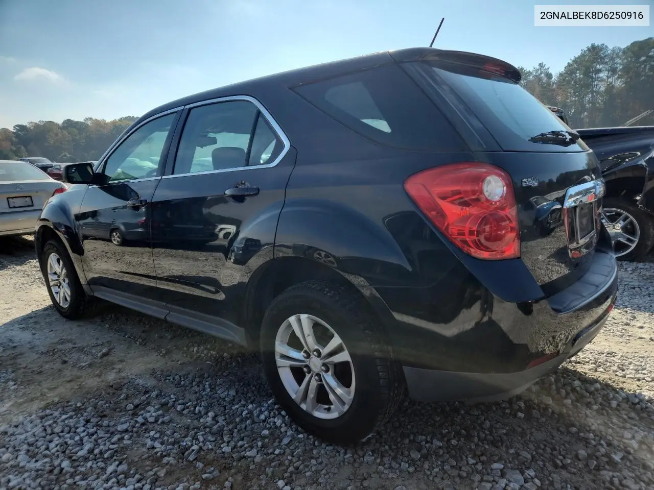 2GNALBEK8D6250916 2013 Chevrolet Equinox Ls