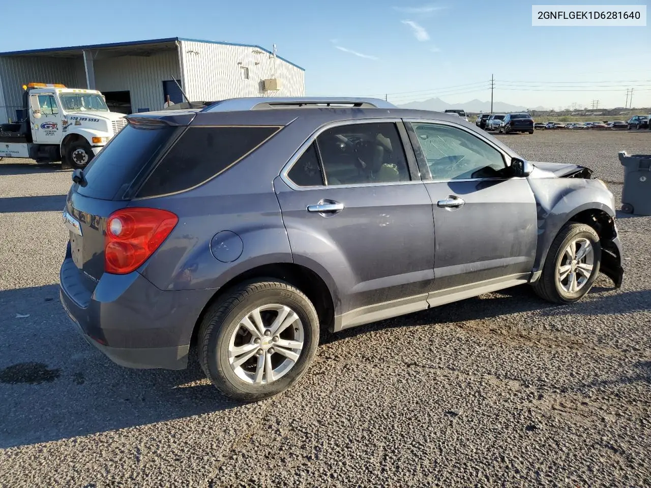 2GNFLGEK1D6281640 2013 Chevrolet Equinox Ltz