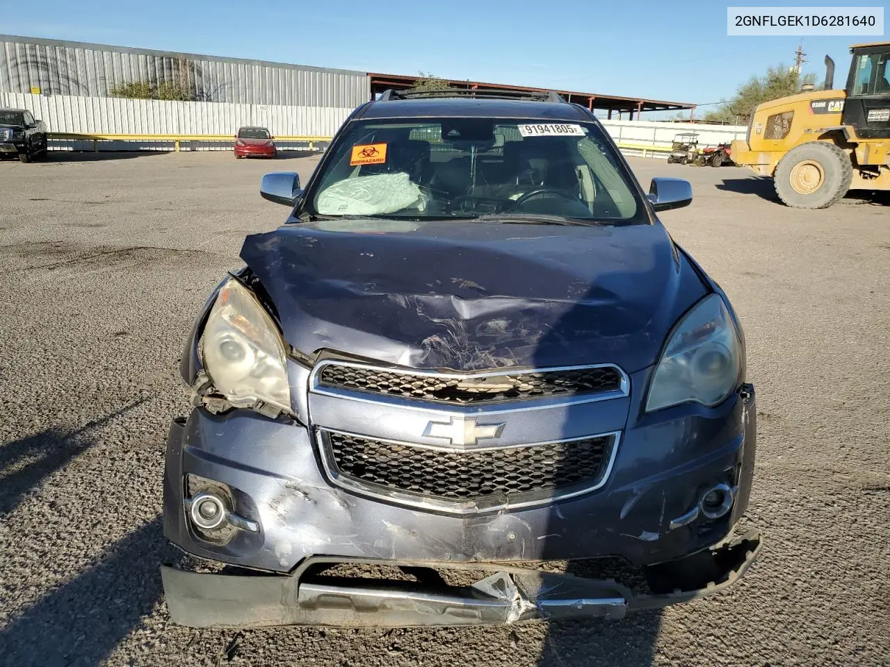 2GNFLGEK1D6281640 2013 Chevrolet Equinox Ltz