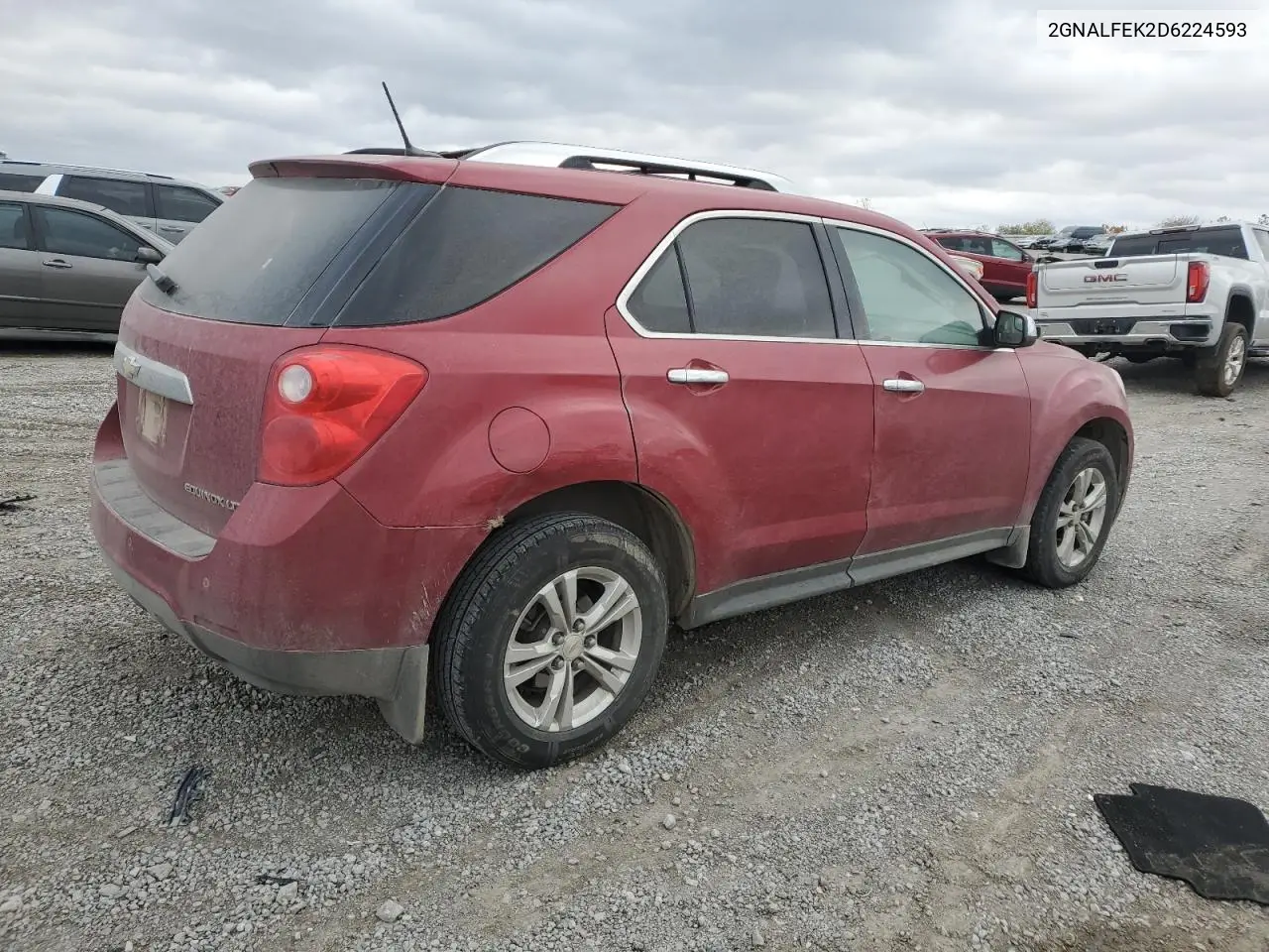 2GNALFEK2D6224593 2013 Chevrolet Equinox Ltz