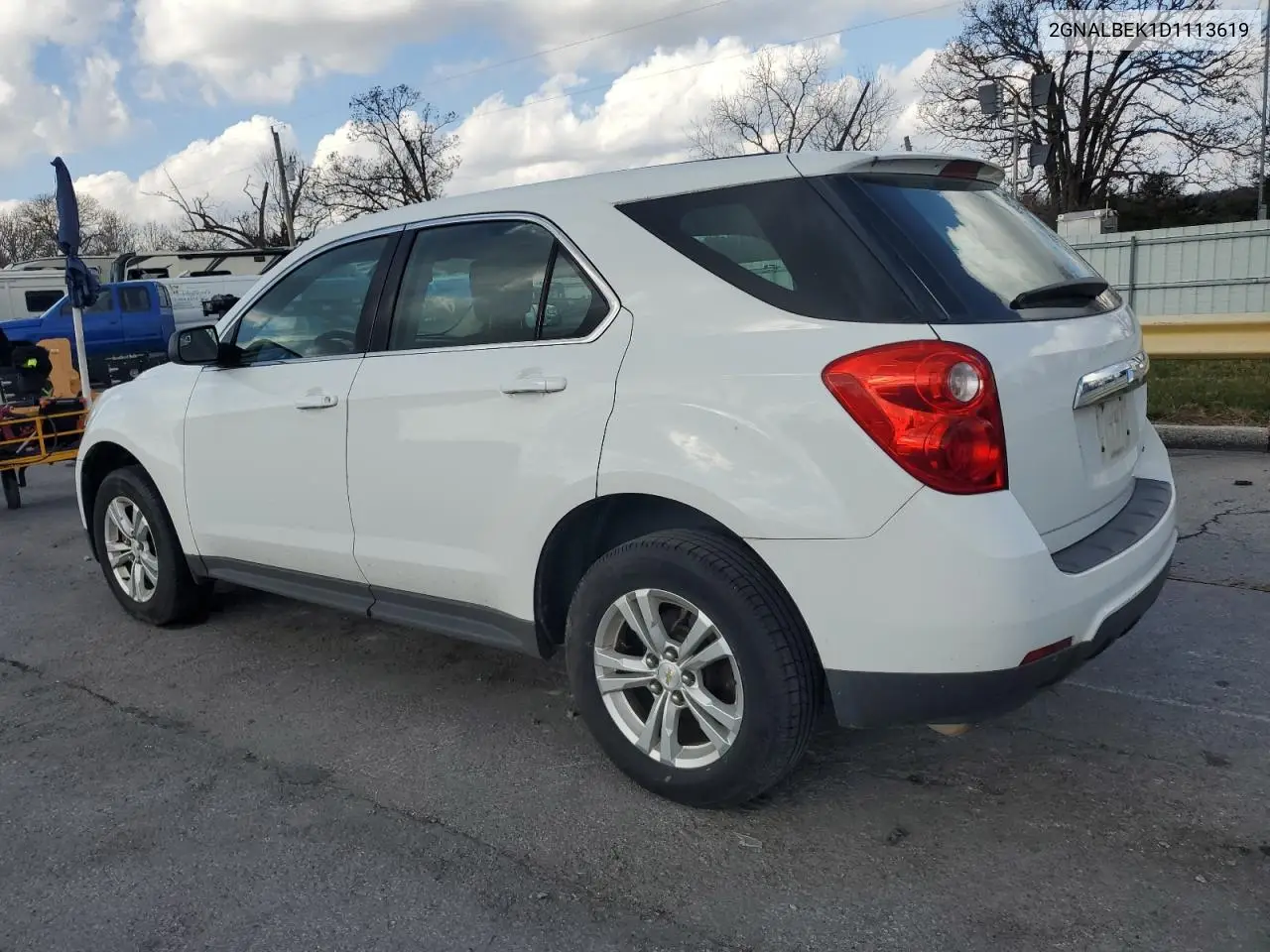 2GNALBEK1D1113619 2013 Chevrolet Equinox Ls