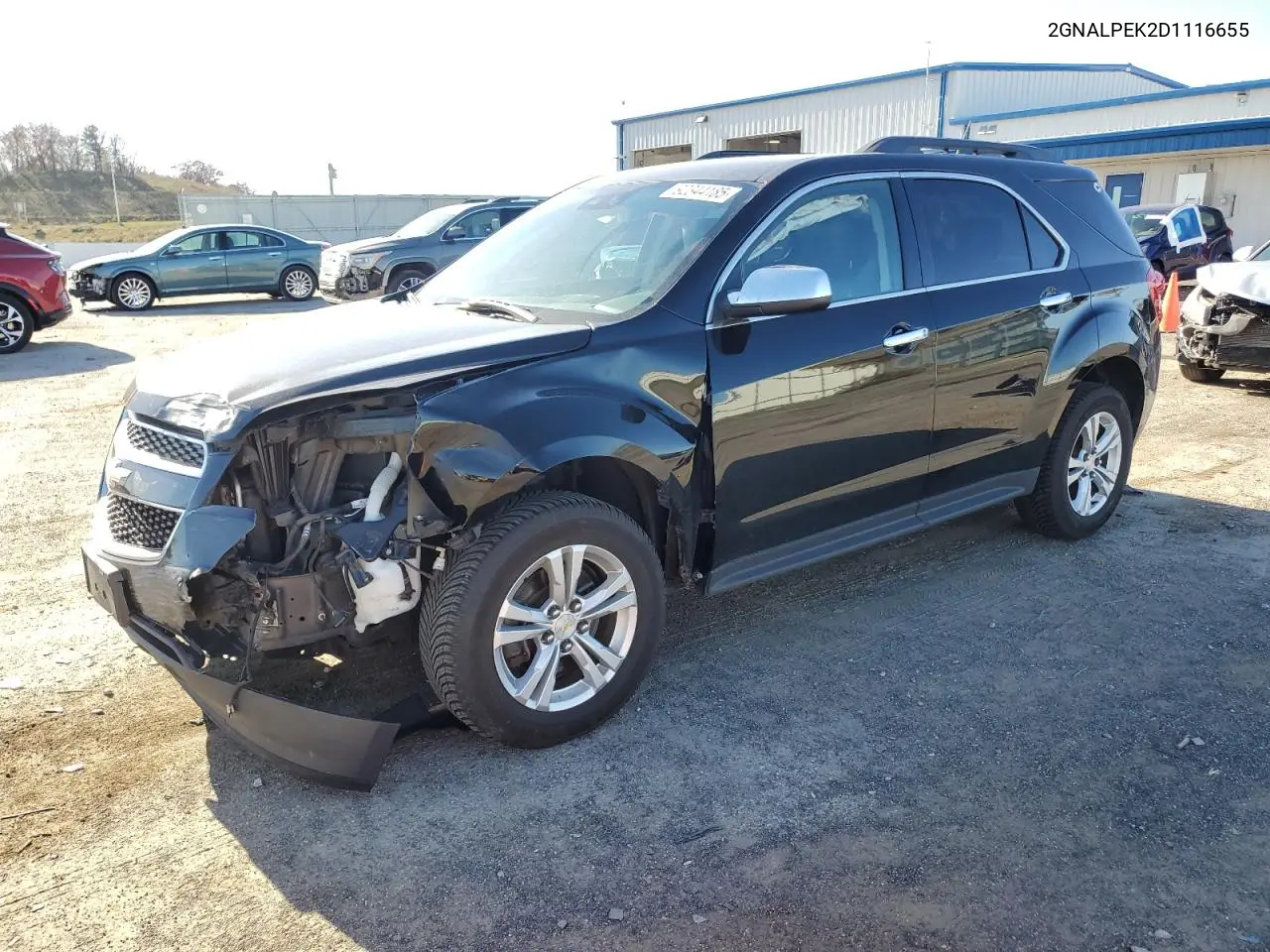 2GNALPEK2D1116655 2013 Chevrolet Equinox Lt