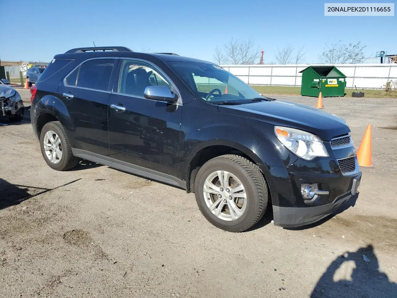 2GNALPEK2D1116655 2013 Chevrolet Equinox Lt