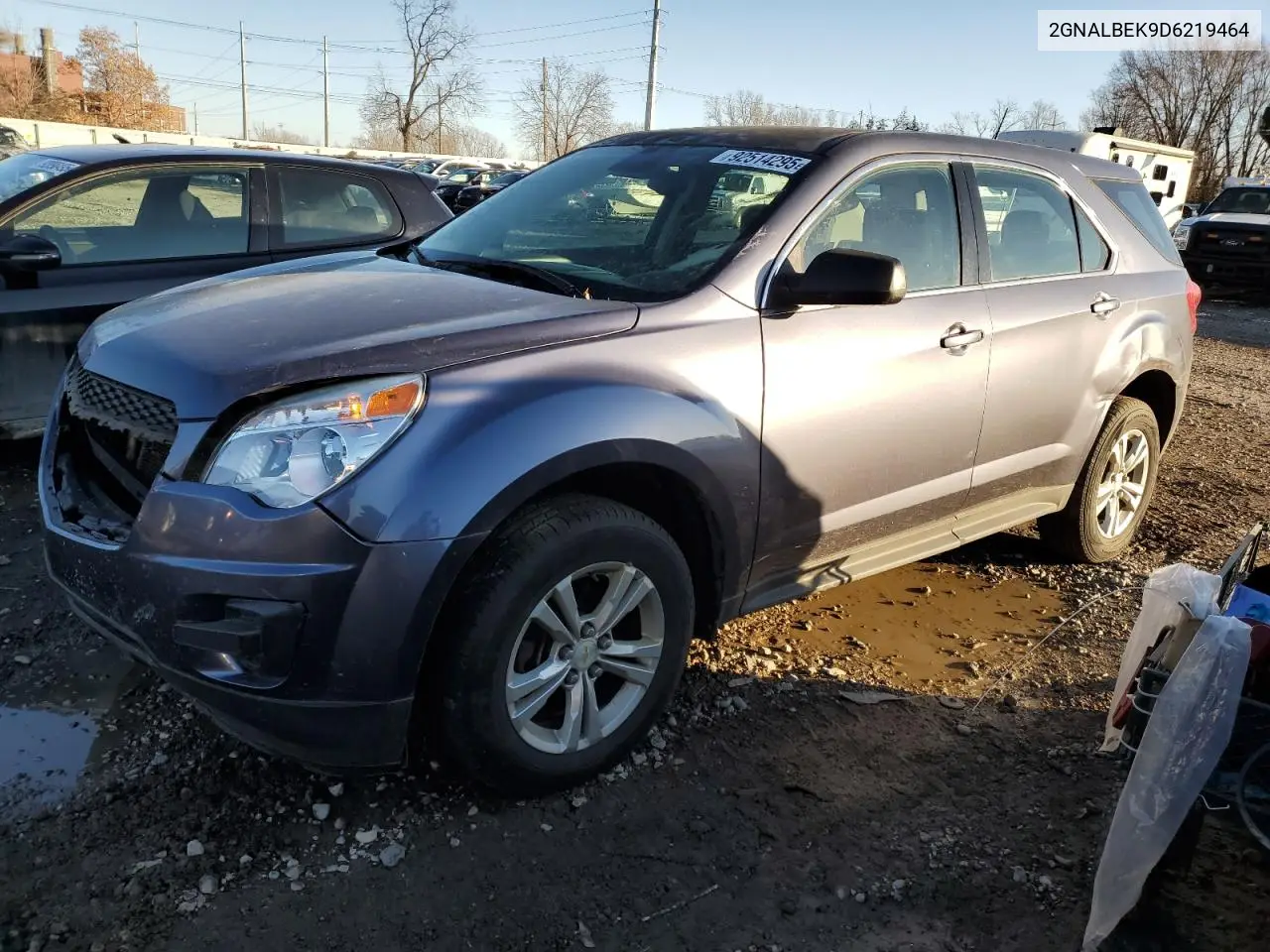 2GNALBEK9D6219464 2013 Chevrolet Equinox Ls
