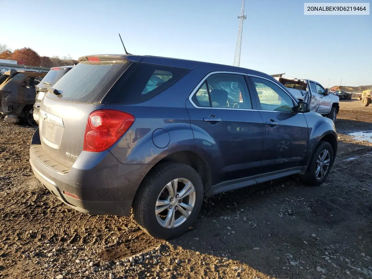 2GNALBEK9D6219464 2013 Chevrolet Equinox Ls