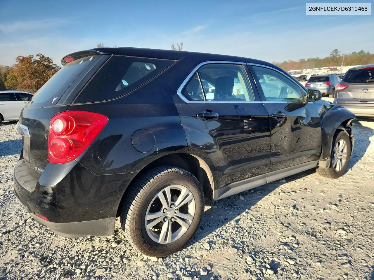 2GNFLCEK7D6310468 2013 Chevrolet Equinox Ls