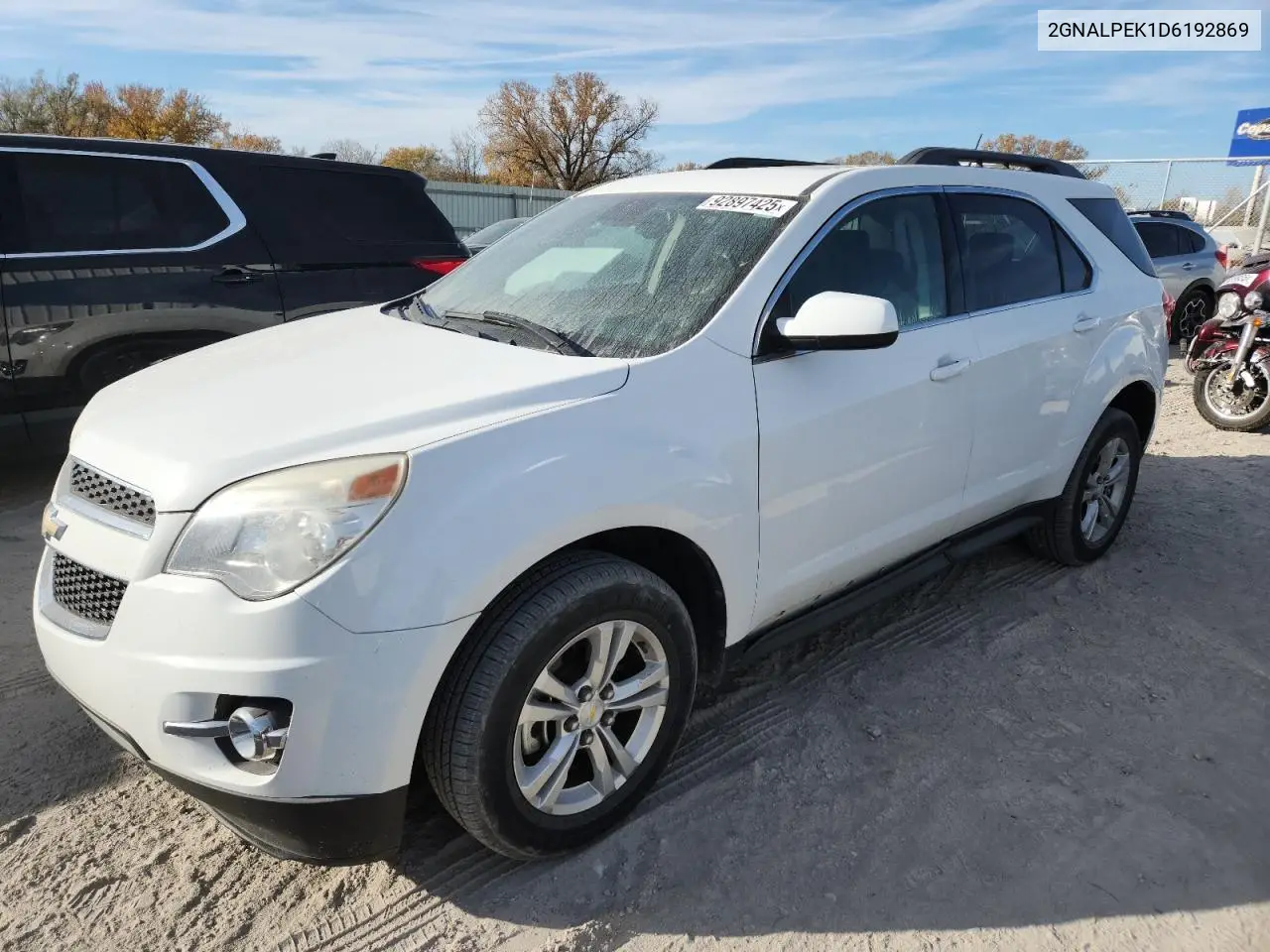 2GNALPEK1D6192869 2013 Chevrolet Equinox Lt