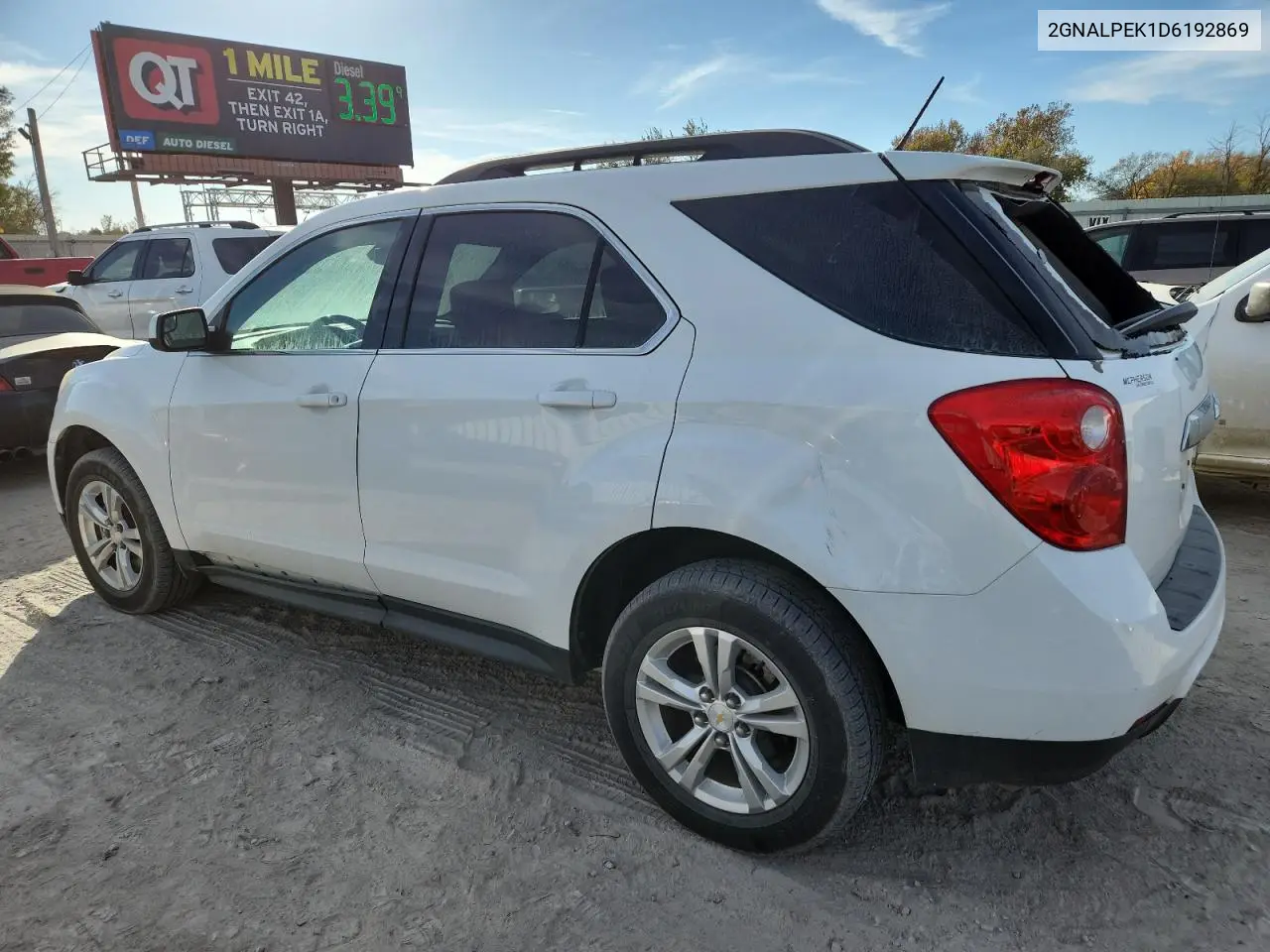 2GNALPEK1D6192869 2013 Chevrolet Equinox Lt