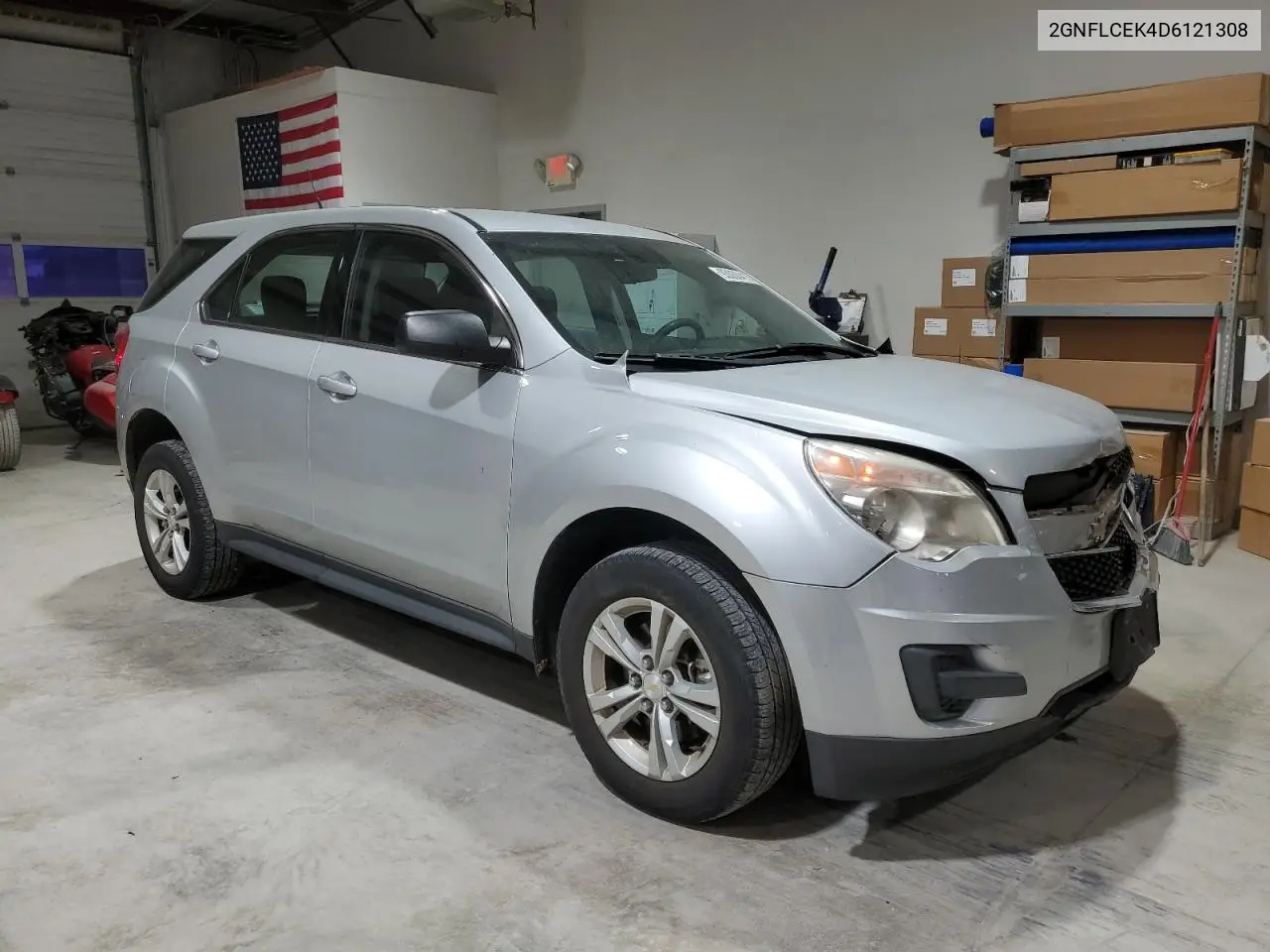 2GNFLCEK4D6121308 2013 Chevrolet Equinox Ls