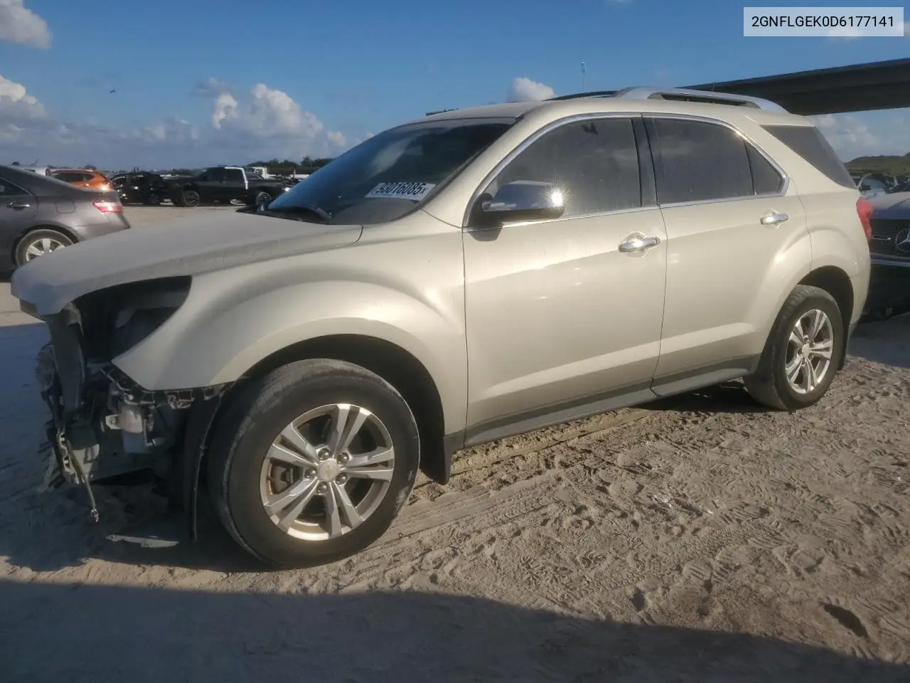 2GNFLGEK0D6177141 2013 Chevrolet Equinox Ltz