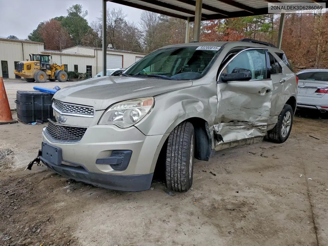 2GNALDEK3D6286069 2013 Chevrolet Equinox Lt