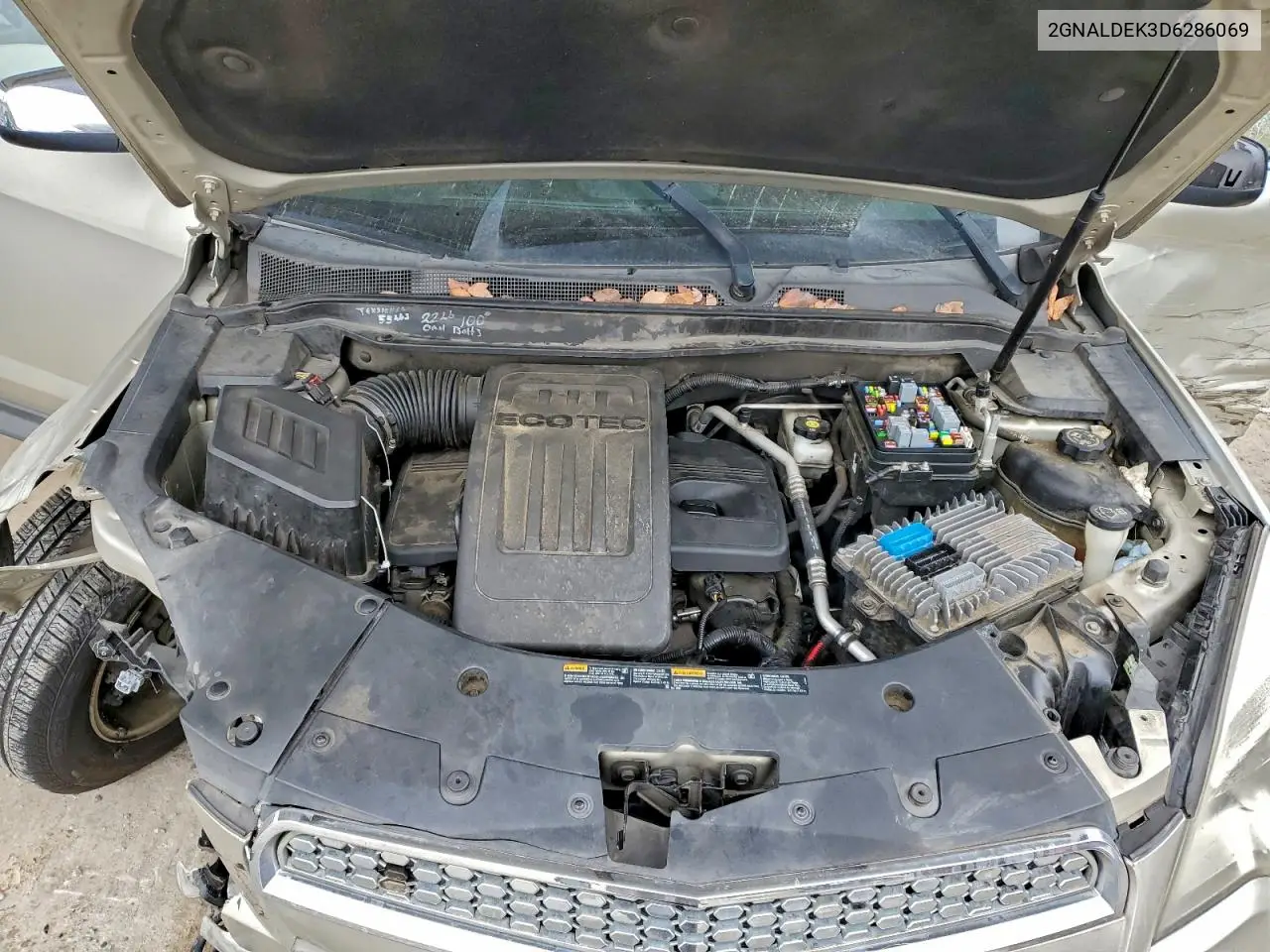 2GNALDEK3D6286069 2013 Chevrolet Equinox Lt