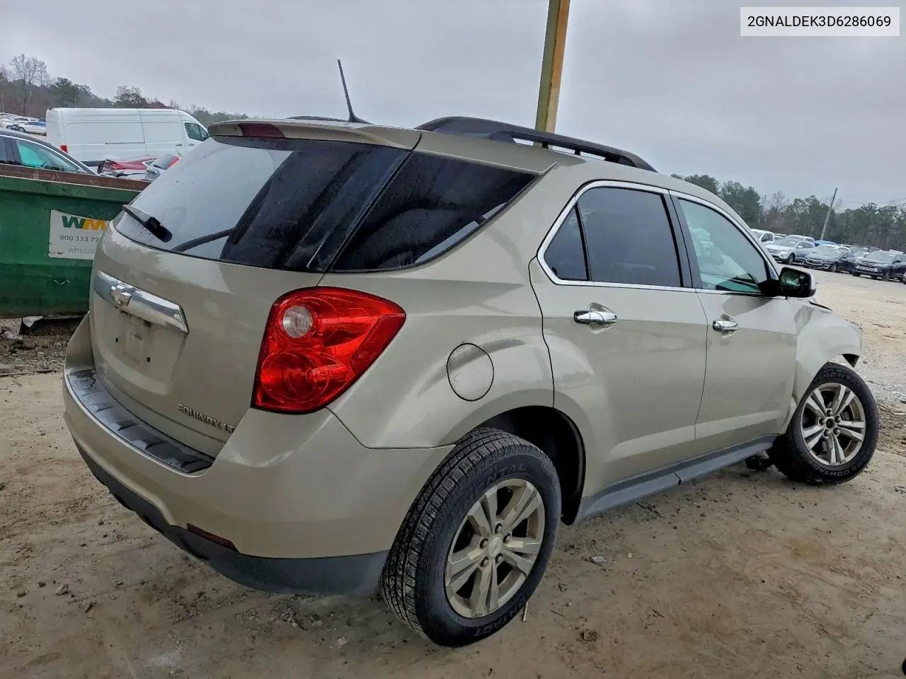 2GNALDEK3D6286069 2013 Chevrolet Equinox Lt