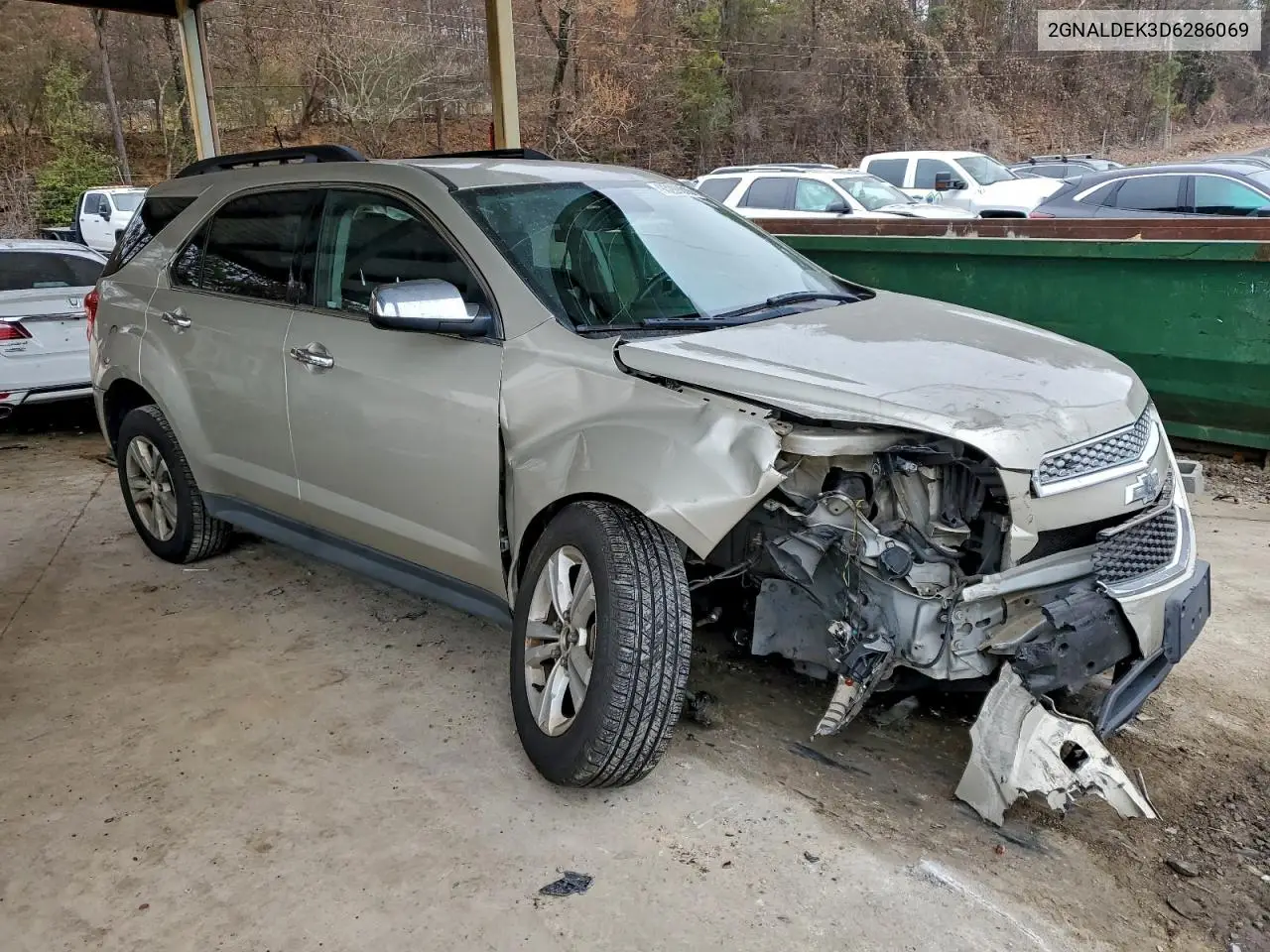 2GNALDEK3D6286069 2013 Chevrolet Equinox Lt